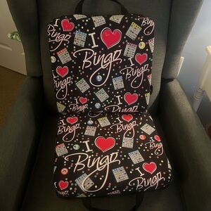 New “I Love Bingo” Seat Cushion